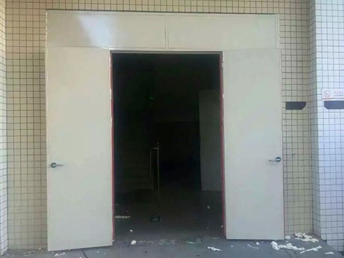 车间防火门安装