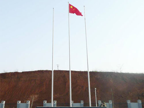 锥形旗杆